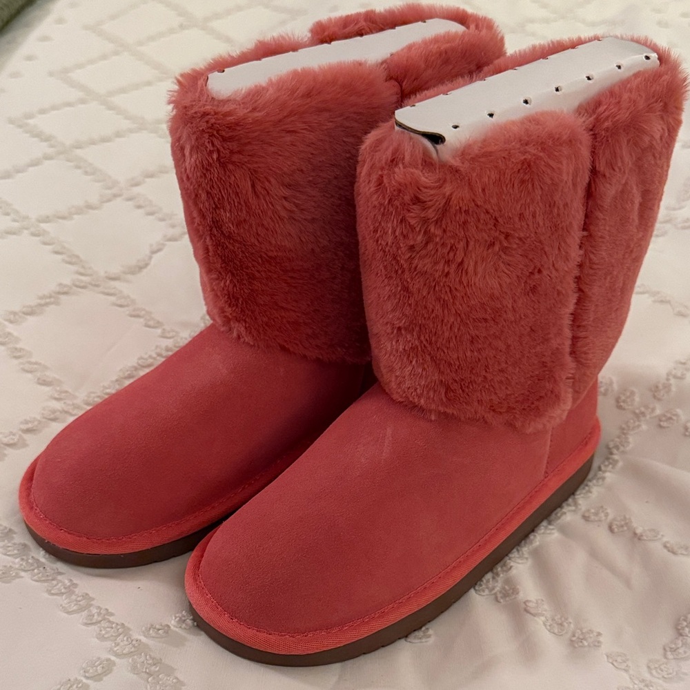 Koolaburra by UGG Pink Aubrei Boots NIB